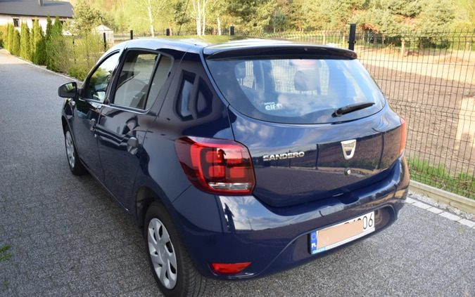 Dacia Sandero cena 29800 przebieg: 19000, rok produkcji 2018 z Poniec małe 379